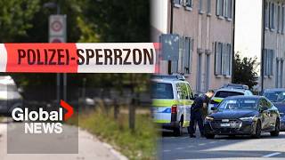 YouTube video thumbnail: Switzerland Shooting: Police Launch Manhunt After Gunshots Ring Out at Rave, Killing Woman
