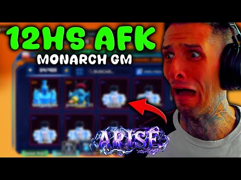 🚨12HS AFK EN MONARCH GM DE ARISE CROSSOVER ROBLOX
