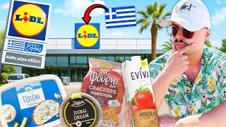 Am incercat PRODUSELE de la LIDL GRECIA! Mai bune ca in 🇷🇴?