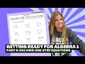 Solving Linear Equations and Operations