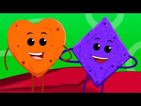 Shapes Song, We Are Shapes and Educational Videos for Kids by Hello Cookies