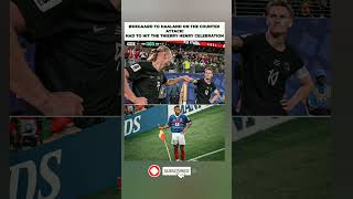Haaland hit the THIERRY HENRY celebration?! 😳🔥#haaland #thierryhenry #worldcup #shorts