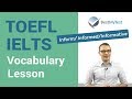 Understanding Informative Language Concepts