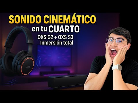 ¡Así Suenan los OXS G2 y S3! Audífonos y Barra Gamer que Sorprenden 👾