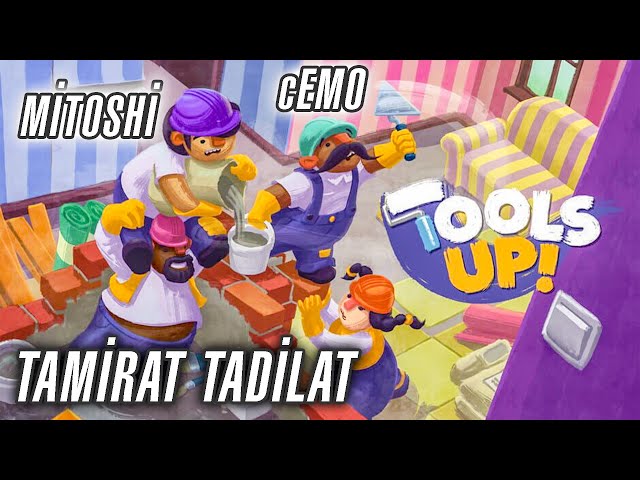 *TADİLAT TAMİRAT BİZDEN SORULUR! 4 DAKİKADA DUVAR BOYARIZ! - Tools Up!