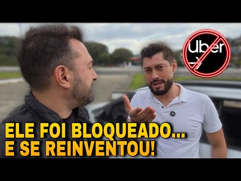 Ele foi BLOQUEADO na Uber, entrou em DEPRESSÃO e hoje SOBREVIVE rodando só na 99 e inDrive