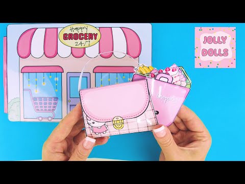 DIY Adorable Kawaii Grocery Store Book for Kids: Fun Experience at  Shopping, Finance, Accessories