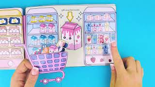 DIY Adorable Kawaii Grocery Store Book for Kids: Fun Experience at  Shopping, Finance, Accessories