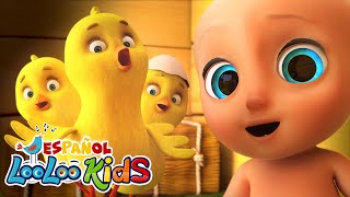 🐤🐥Los Pollitos + La Vaca Lola y Las Mejores Canciones Infantiles - LooLoo Kids Español