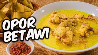 Menu Lebaran Spesial: Opor Ayam Betawi Kuah Kuning yang Nikmat!