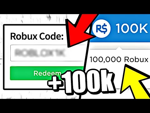 Robux Codes For 100k 12 21