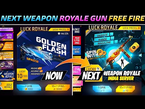 Next Weapon Royale Free Fire [ 100% Confirm ] Free Fire Next Weapon Royale After Update