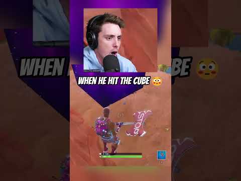 The first time Kevin the cube was seen 😳 #lazarbeam #shorts