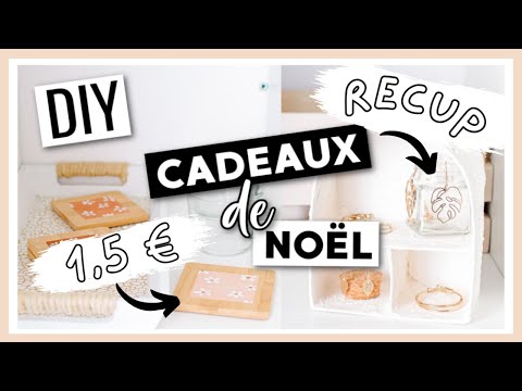 DIY CADEAUX DE NOËL RECUP À FABRIQUER (PETIT BUDGET)