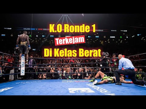 KO Ronde 1 Terbaik & Terbrutal Dikelas Berat !