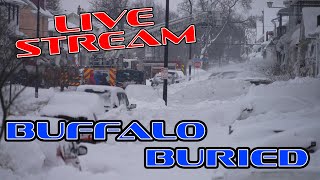 LIVE - BUFFALO SNOW STORM - NEW YORK