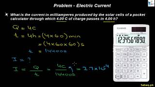 Problem-Electric Current