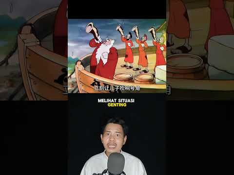 KERJA SAMA ANTARA HEWAN DAN MANUSIA MEMBANGUN KAPAL BESAR #shortvideo #alurceritafilm #film