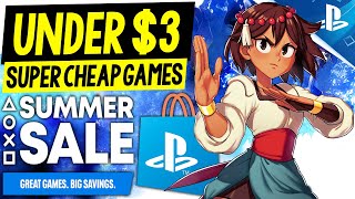 GREAT PSN Game Deals UNDER $3! PSN Summer Sale 2025 EXTREMELY CHEAP PS4/PS5 Games to Buy