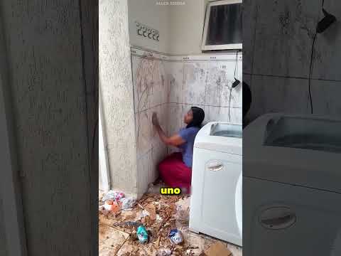 Questa ragazza ha pulito tutta la casa in 20 minuti 😲