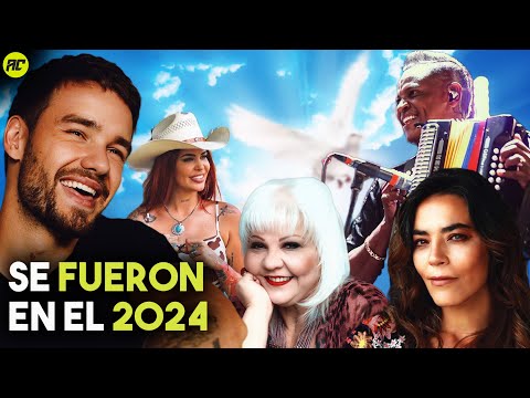 Famosos que se Fueron en este 2024 y Nos Hizo Llorar a Todos.