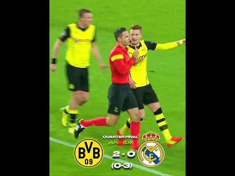 Borussia Dortmund Real Madrid 2013. 🔥