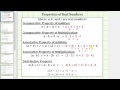 Properties of Operations in Mathematics
