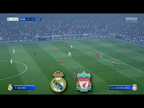 FIFA 20 - Amazing Realism LIVE Broadcast Camera - Real Madrid vs Liverpool - - PS4 Pro - 9tube.tv