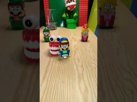 Caine chasing Luigi #shortsfeed #funny #viral #lego #shorts