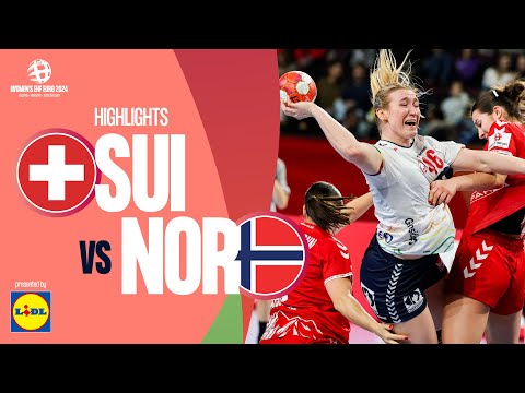 Switzerland 🆚 Norway | Highlights | Women’s EHF EURO 2024