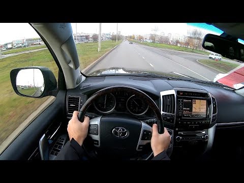 2014 Toyota Land Cruiser 200 4.5D (235) POV TEST DRIVE