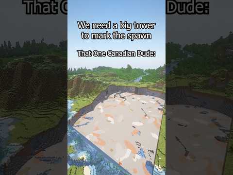 CN Tower Minecraft Timelapse | #minecraftbuilding #minecraft