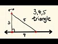 3-4-5 Triangle Construction Concepts
