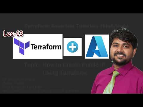 How to create Public IP using Terraform | Lec-13 | Terraform with Azure complete videos | Hashicorp