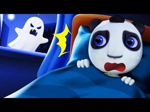 Panda Had a Scary Dream About Ghost | Cartoon for Kids | Dolly and Friends