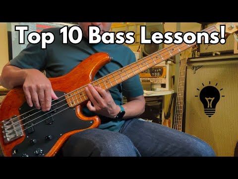 My Top 10 Most Valuable Bass Lessons