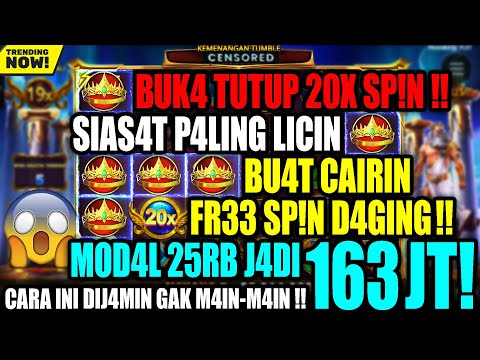 FSNYA LICIN W3DOYY PASTI TERJAMIN !! DARI 25K CUKUP BUKA TUTUP PAKAI DUA PULUH SP1N BS CAIRIN 163JT!