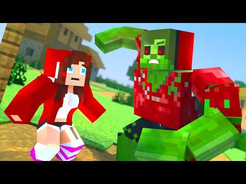 MAIZEN : JJ became HULK - Maizen Minecraft Animation
