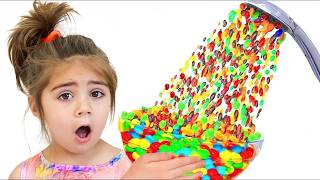 100+ DESAFIOS Comida Epicos Durante 24 HORAS! Comemos Comida de un Solo Color y Otros Videos por H2O