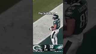 Dallas Goedert Stiff Arms💀