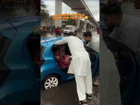 Barat Day & Rain π§οΈ Wedding Moments We Always Figure Out β¨#BaratVibes #WeddingHighlights