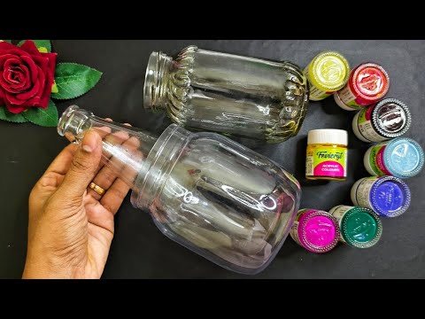 3 DIY - Waste Bottle Decoration Ideas - Bottle Craft - Reuse Ideas - Plastic Bottles Decoration Idea