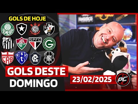 ⚽️ TODOS OS GOLS DESTE DOMINGO 23/02/2025 GOLS DOS ESTADUAIS, GOLS DE HOJE, GOLS DO DIA (COMPLETO)