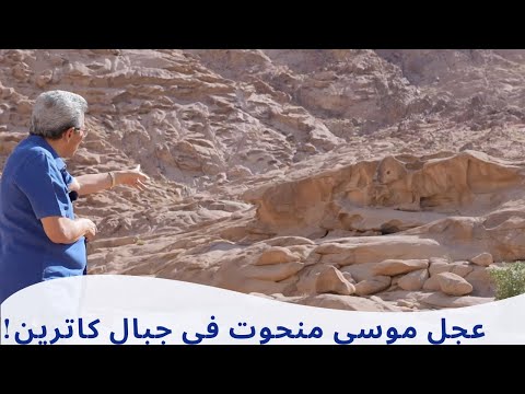 سانت كاترين ٦| عجل السامري الذهب القاه سيدنا موسى على الجبل ففضل منحوت لغاية النهاردة!