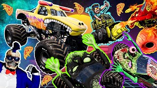 Monster Jam INSANE Racing, Freestyle and High Speed Jumps #93 | BeamNG Drive | Grave Digger