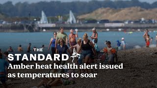 Temperatures to climb above 30C by Monday amid yellow heat health alert