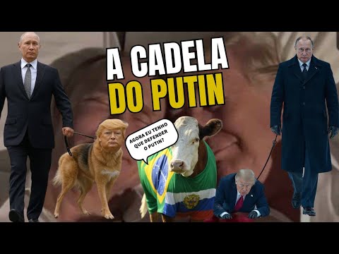 BRIGA DE TRUMP E ZELENSKY E A CADELA DE PUTIN