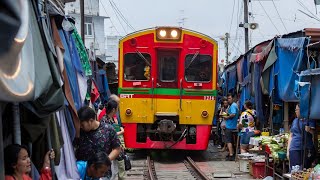 RAILWAY MARKET THAILAND (MAEKLONG MARKET)