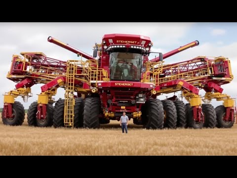 55 Modern Agriculture Machines Operating at Peak Efficiency!