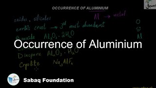 Occurrence of Aluminium
